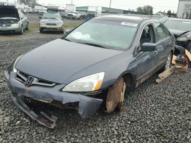 1HGCM66585A027263 - 2005 HONDA ACCORD EX GRAY photo 2