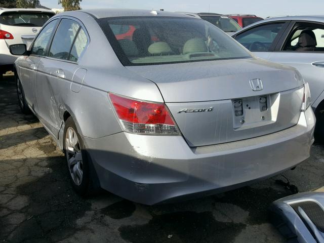 1HGCP26879A145322 - 2009 HONDA ACCORD EXL SILVER photo 3