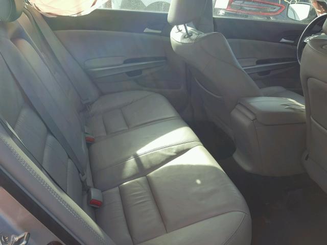 1HGCP26879A145322 - 2009 HONDA ACCORD EXL SILVER photo 6