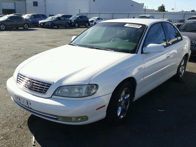 W06VR54R8YR011550 - 2000 CADILLAC CATERA WHITE photo 2