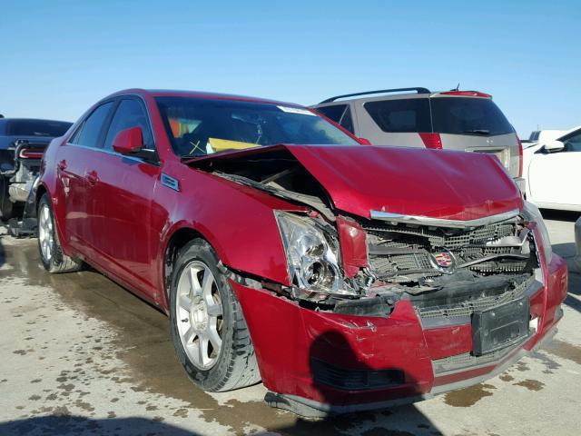 1G6DF577X90166977 - 2009 CADILLAC CTS BURGUNDY photo 1