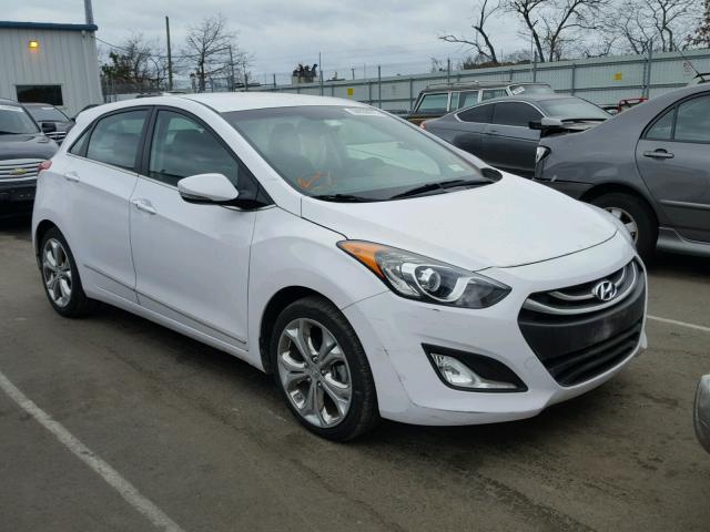 KMHD35LH3EU229551 - 2014 HYUNDAI ELANTRA GT WHITE photo 1