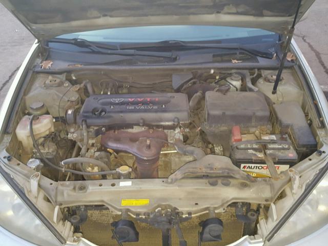 4T1BE32K05U081670 - 2005 TOYOTA CAMRY LE 银色 照片 7