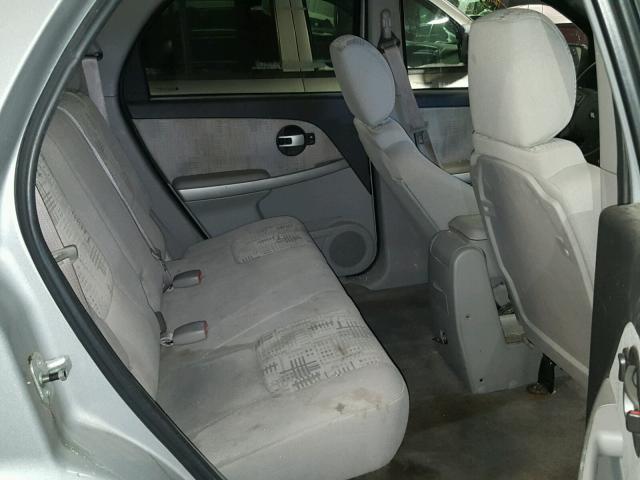 2CNDL13F066150510 - 2006 CHEVROLET EQUINOX LS SILVER photo 6