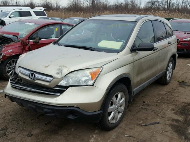 5J6RE48578L011484 - 2008 HONDA CR-V EX TAN photo 2