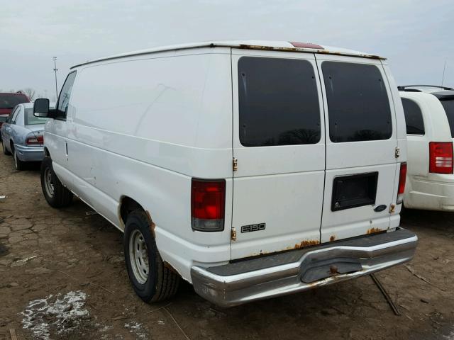 1FTRE14W25HA47729 - 2005 FORD ECONOLINE WHITE photo 3