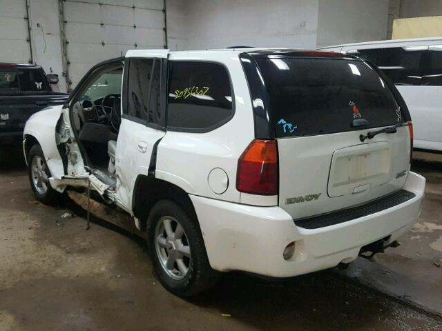 1GKDT13S152220078 - 2005 GMC ENVOY WHITE photo 3