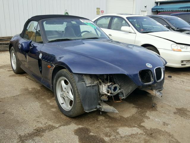 4USCH7320VLB77940 - 1997 BMW Z3 1.9 BLUE photo 1