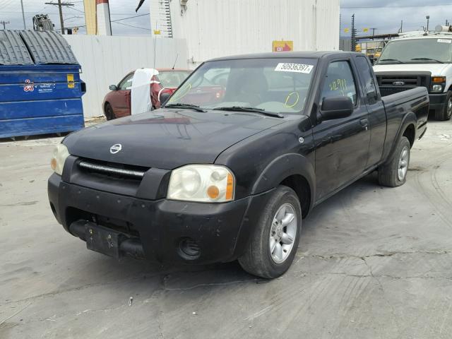 1N6DD26T34C463576 - 2004 NISSAN FRONTIER K BLACK photo 2