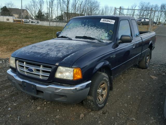 1FTYR14U32PB03063 - 2002 FORD RANGER SUP BLUE photo 2