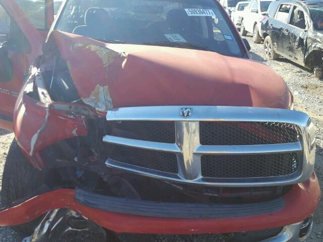 1D7HA18NX3S236823 - 2003 DODGE RAM 1500 S RED photo 7