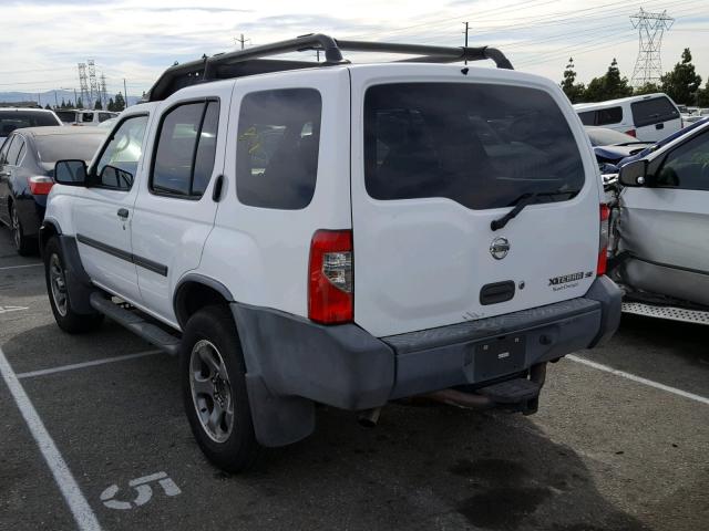 5N1MD28Y64C607967 - 2004 NISSAN XTERRA SE WHITE photo 3