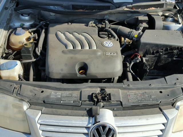 3VWSK69M61M107139 - 2001 VOLKSWAGEN JETTA GLS SILVER photo 7