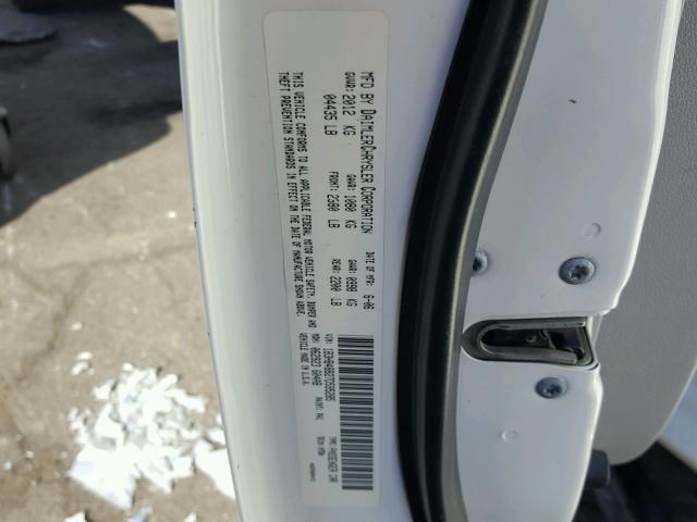 1B3HB48B27D595285 - 2007 DODGE CALIBER SX WHITE photo 10