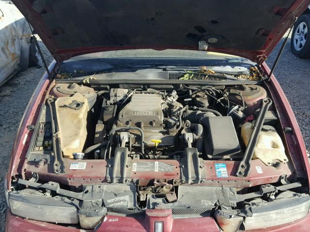 1G3WH54T1PD311654 - 1993 OLDSMOBILE CUTLASS SU RED photo 7