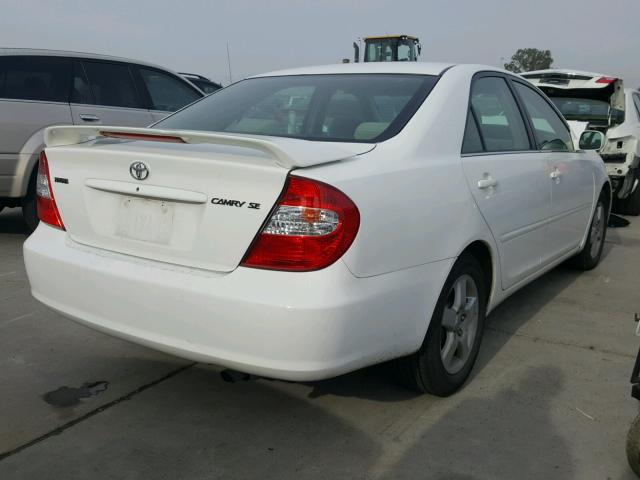 4T1BE32K83U238858 - 2003 TOYOTA CAMRY LE WHITE photo 4