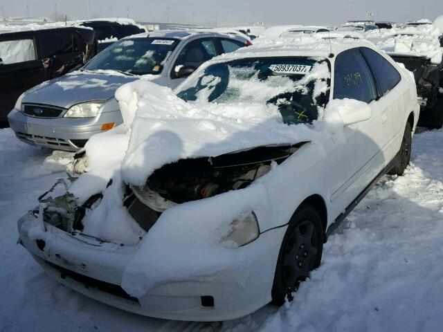 1HGEJ8147YL104595 - 2000 HONDA CIVIC EX WHITE photo 2