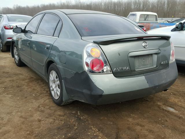 1N4AL11D55N428360 - 2005 NISSAN ALTIMA S GREEN photo 3