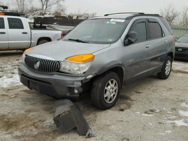 3G5DA03E33S598904 - 2003 BUICK RENDEZVOUS GRAY photo 2