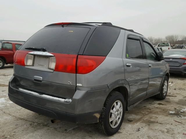 3G5DA03E33S598904 - 2003 BUICK RENDEZVOUS GRAY photo 4