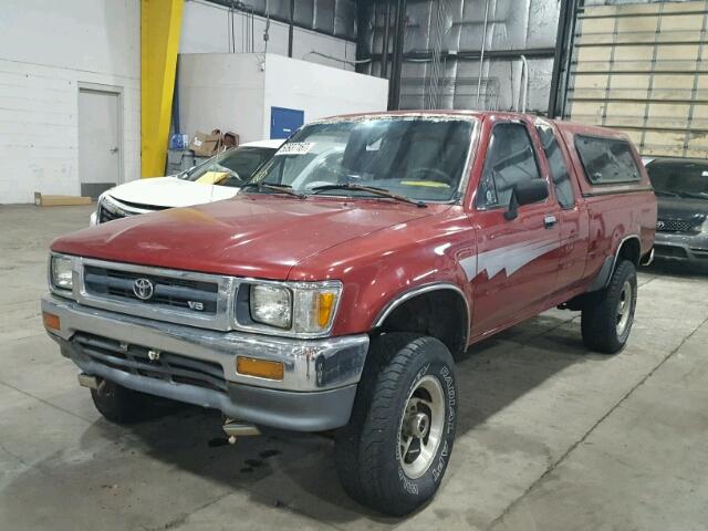 JT4VN13D5N5091725 - 1992 TOYOTA PICKUP 1/2 RED photo 2