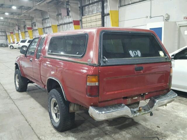 JT4VN13D5N5091725 - 1992 TOYOTA PICKUP 1/2 RED photo 3