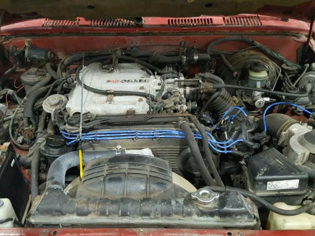 JT4VN13D5N5091725 - 1992 TOYOTA PICKUP 1/2 RED photo 7