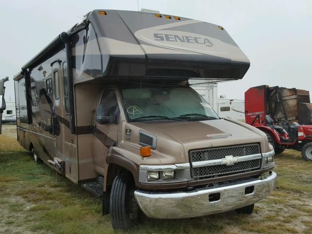 1GBG5U1958F407653 - 2008 CHEVROLET C5500 C5U0 BROWN photo 1