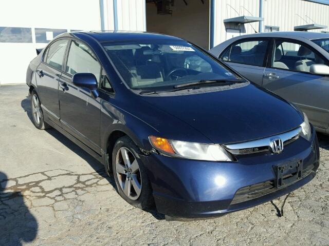 1HGFA15818L002654 - 2008 HONDA CIVIC EX 蓝色 照片 1