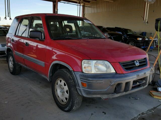 JHLRD28491C003643 - 2001 HONDA CR-V LX RED photo 1