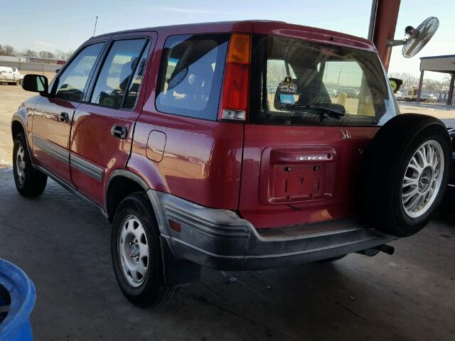 JHLRD28491C003643 - 2001 HONDA CR-V LX RED photo 3