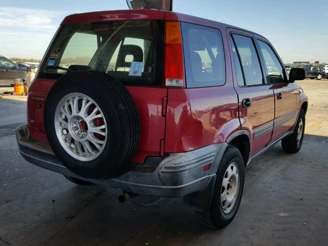 JHLRD28491C003643 - 2001 HONDA CR-V LX RED photo 4