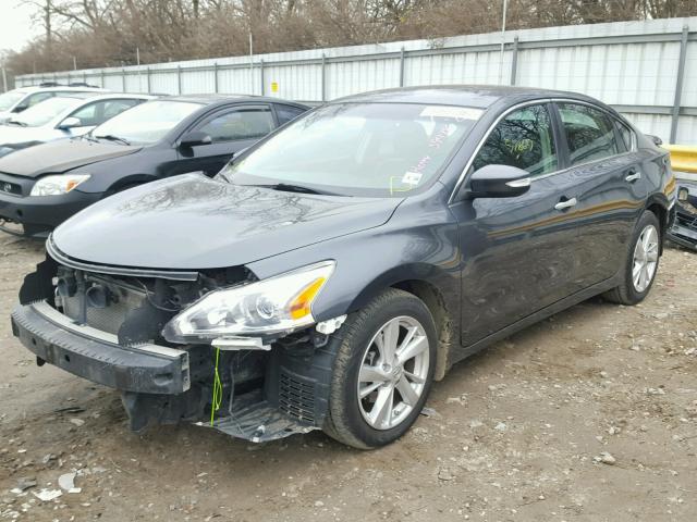 1N4AL3AP0DN585802 - 2013 NISSAN ALTIMA 2.5 GRAY photo 2