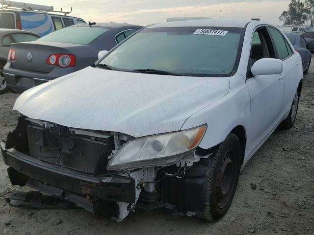 4T1BE46K37U525434 - 2007 TOYOTA CAMRY NEW WHITE photo 2