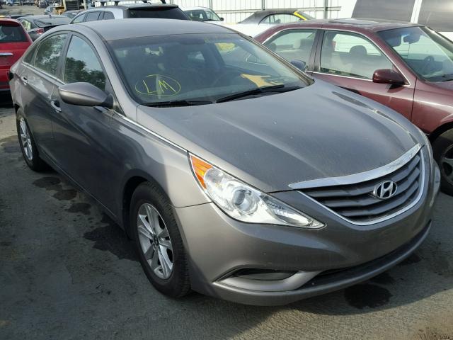 5NPEB4AC4BH169282 - 2011 HYUNDAI SONATA GLS GRAY photo 1