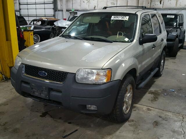 1FMYU93153KE13391 - 2003 FORD ESCAPE XLT GREEN photo 2