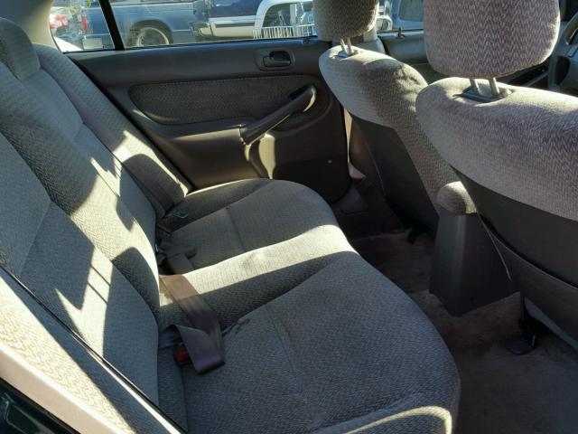 1HGEJ8649YL033957 - 2000 HONDA CIVIC EX 绿色 照片 6