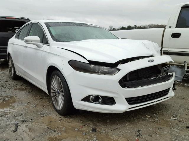 3FA6P0K9XFR282115 - 2015 FORD FUSION TIT WHITE photo 1