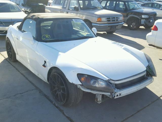 JHMAP21444T004097 - 2004 HONDA S2000 WHITE photo 1