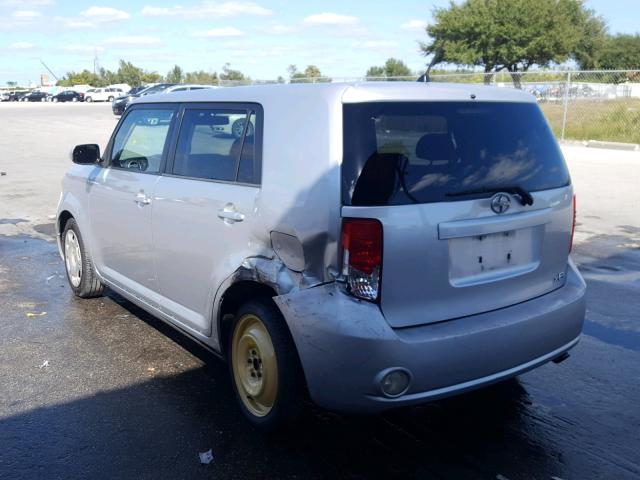 JTLKE50E991079991 - 2009 TOYOTA SCION XB Күміс фото 3