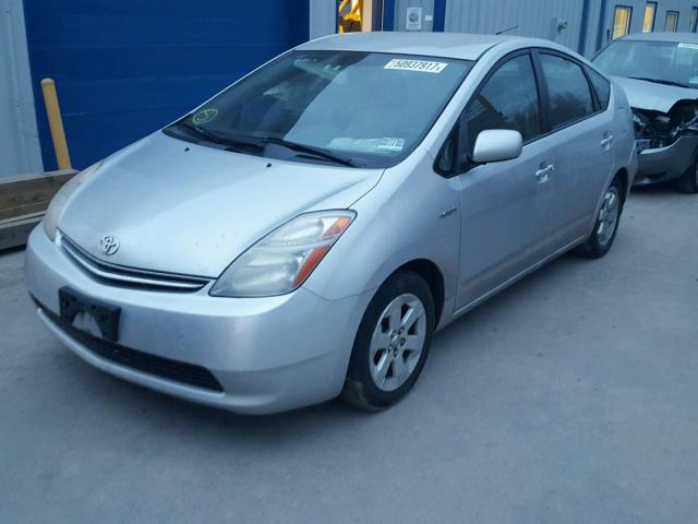 JTDKB20U283336938 - 2008 TOYOTA PRIUS SILVER photo 2