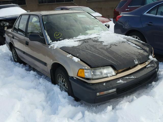 1HGED3648LA045371 - 1990 HONDA CIVIC DX GOLD photo 1