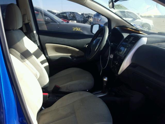 3N1CE2CP5FL357126 - 2015 NISSAN VERSA NOTE BLUE photo 5