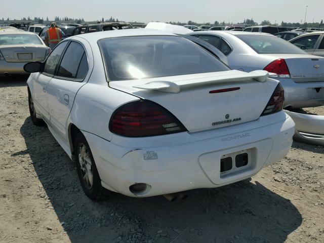 1G2NF52E24M568957 - 2004 PONTIAC GRAND AM S WHITE photo 3