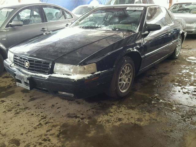 1G6ET1294YU145077 - 2000 CADILLAC ELDORADO T BLACK photo 2