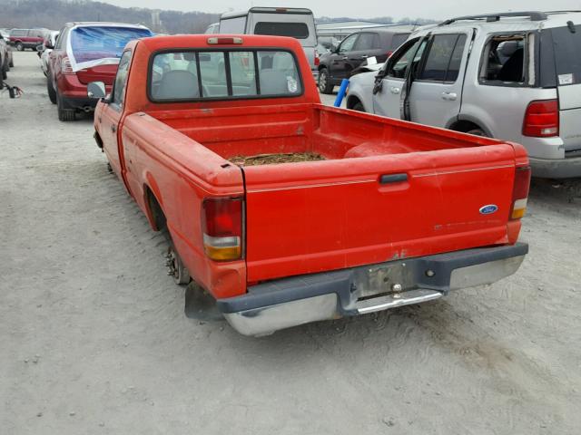 1FTCR10UXRUC47088 - 1994 FORD RANGER RED photo 3