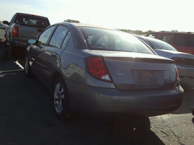 1G8AL52F04Z185883 - 2004 SATURN ION LEVEL CHARCOAL photo 3
