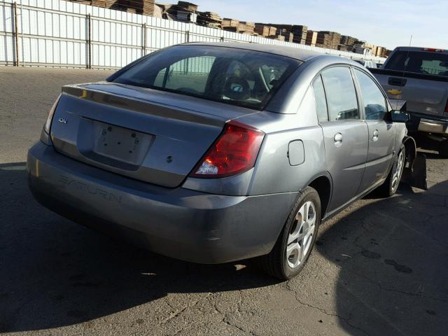 1G8AL52F04Z185883 - 2004 SATURN ION LEVEL CHARCOAL photo 4