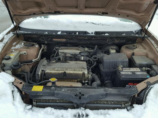 KM8SB12BX4U807837 - 2004 HYUNDAI SANTA FE G BROWN photo 7