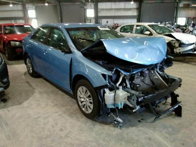 4T1BF1FK1DU669698 - 2013 TOYOTA CAMRY L BLUE photo 1